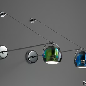 BELUGA COLOUR - Adjustable wall lamp _ Fabbian
