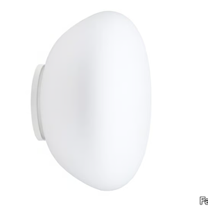 LUMI POGA - Glass wall lamp _ Fabbian