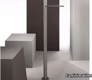 MILANO - 3336A/3036B - Floor standing single handle stainless steel washbasin mixer _ Fantini Rubinetti