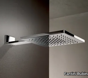 ACQUAFIT 38 K042B+K031A - Wall-mounted 2-spray stainless steel overhead shower _ Fantini Rubinetti