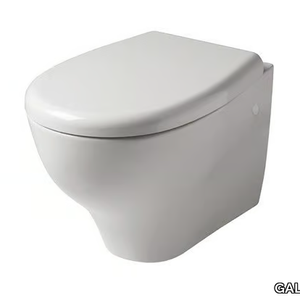 EDEN - Wall-hung ceramic toilet _ GALASSIA
