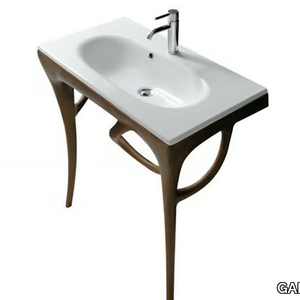 ERGO 7156 - Iroko console sink _ GALASSIA