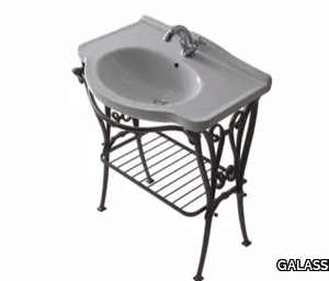 ETHOS 75 - Aluminium console sink _ GALASSIA