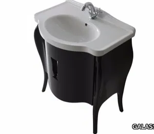 ETHOS 75 - MDF vanity unit with drawers _ GALASSIA