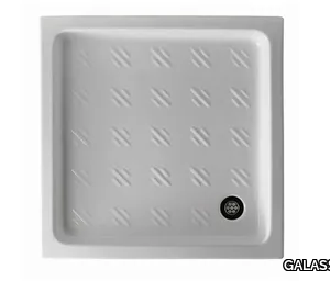 ALBATRO 80 - Built-in square shower tray _ GALASSIA