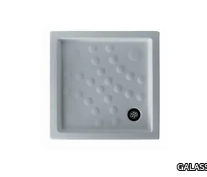CALIPSO - Anti-slip square shower tray _ GALASSIA
