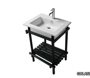 EDEN - 7235 - Oak console sink _ GALASSIA