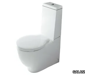 ERGO - Close coupled ceramic toilet _ GALASSIA