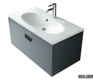 ERGO - Wall-mounted vanity unit _ GALASSIA