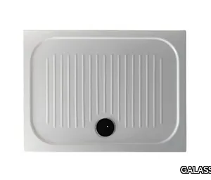 H6 - FLAT - 70 x 100 - Anti-slip rectangular shower tray _ GALASSIA