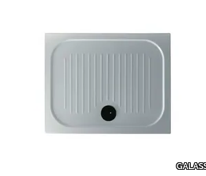 H6 - FLAT - 72 x 90 - Anti-slip rectangular shower tray _ GALASSIA
