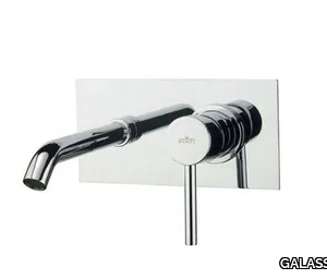 MEG11 5446 - Wall-mounted single handle washbasin mixer _ GALASSIA
