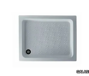 NIBBIO - Anti-slip rectangular shower tray _ GALASSIA
