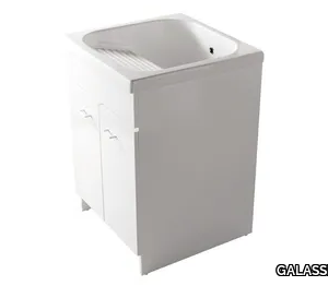 OSIRIDE - Laundry room cabinet with hinged doors _ GALASSIA