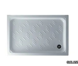 PLAZA 120 X 70 - Anti-slip rectangular shower tray _ GALASSIA