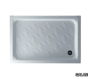 PLAZA 120 X 80 - Anti-slip rectangular shower tray _ GALASSIA