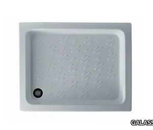 TEBE - Anti-slip rectangular shower tray _ GALASSIA