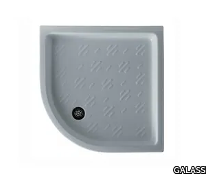 VENUS 75 - Anti-slip corner shower tray _ GALASSIA