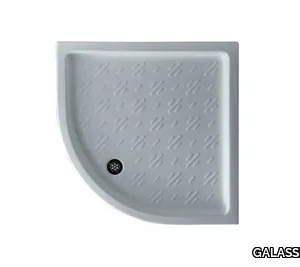 VENUS 90 - Anti-slip corner shower tray _ GALASSIA