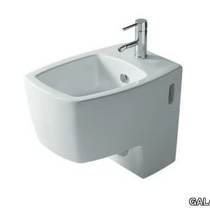SA.02 - Semi wall-hung ceramic bidet _ GALASSIA