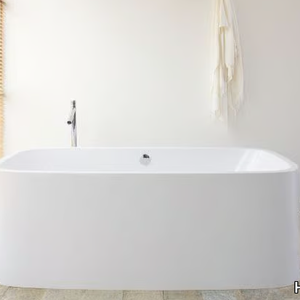 UNO - Freestanding acrylic bathtub with chromotherapy _ Hoesch