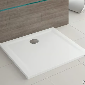 MUNA S - Flush fitting square Solique shower tray _ Hoesch
