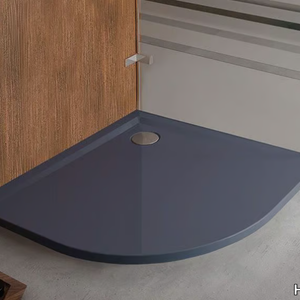 MUNA - Semicircular Solique shower tray _ Hoesch