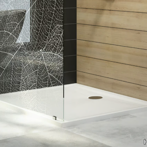 MUNA - Corner rectangular Solique shower tray _ Hoesch