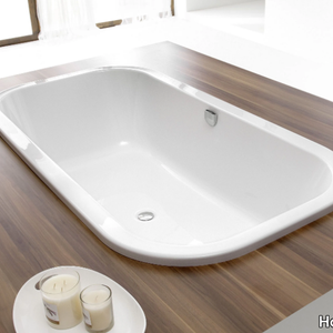 PUTMAN - Built-in acrylic bathtub with chromotherapy _ Hoesch