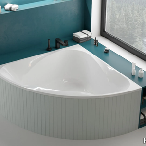 SPECTRA - Corner 2 seater acrylic bathtub _ Hoesch