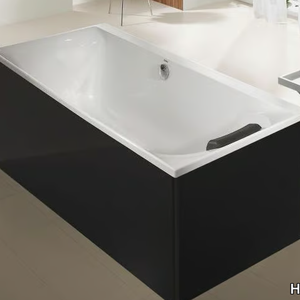 THASOS - Freestanding rectangular acrylic bathtub _ Hoesch