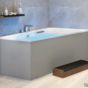 THASOS - Asymmetric corner acrylic bathtub _ Hoesch