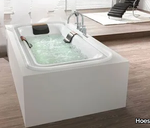 ERGO+ - Hydromassage rectangular built-in acrylic bathtub _ Hoesch