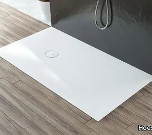NIAS - Flush fitting rectangular Solique shower tray _ Hoesch