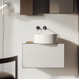 PIANO.70 - Wall-mounted vanity unit _ Italgraniti