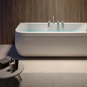 AQUASOUL LOUNGE - Hydromassage corner bathtub with chromotherapy _ Jacuzzi®