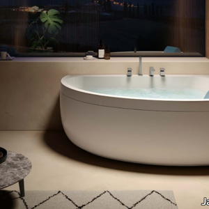 AQUASOUL OFFSET - Hydromassage corner bathtub with chromotherapy _ Jacuzzi®