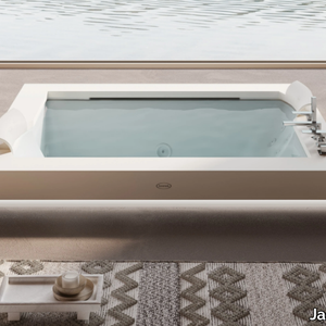 AURA PLUS CORIAN® - Built-in hydromassage Corian® bathtub _ Jacuzzi®