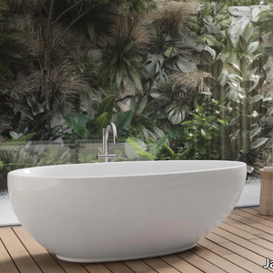 DESIRE - Freestanding oval acrylic bathtub _ Jacuzzi®