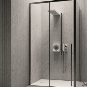 XYZ+™ - Modular shower cabin with sliding door _ Jacuzzi®