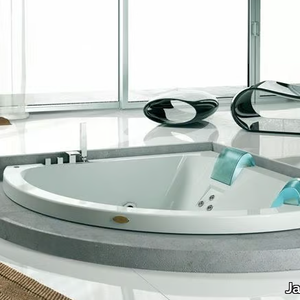 AQUASOUL CORNER 155 - Built-in hydromassage corner bathtub _ Jacuzzi®