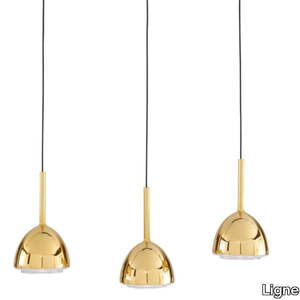 BRASS BELL - LED brass pendant lamp _ Ligne Roset