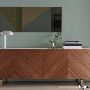 COPLAN 2 - Wood veneer sideboard with doors _ Ligne Roset