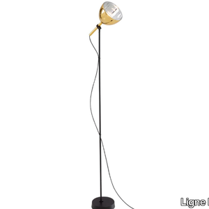 BRASS BELL - LED adjustable brass floor lamp _ Ligne Roset