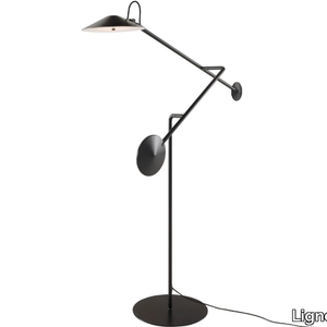 CINETIQUE - LED adjustable steel floor lamp _ Ligne Roset