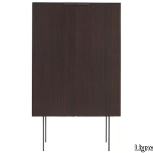 SELVANS - Walnut highboard with doors _ Ligne Roset