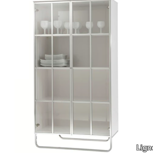 HYANNIS PORT - Wood and glass display cabinet _ Ligne Roset