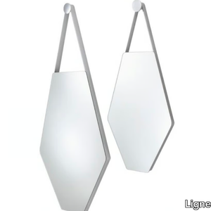 MON BEAU MIROIR - Wall-mounted glass and steel mirror _ Ligne Roset