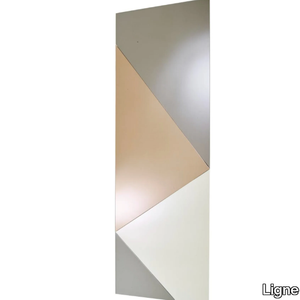 OMBRÉ - Rectangular wall-mounted mirrored glass mirror _ Ligne Roset