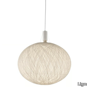 PELOTE - LED paper pendant lamp _ Ligne Roset
